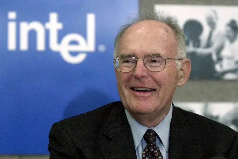 Gordon Moore, Mitbegründer und ehemaliger Vorstandsvorsitzender von Intel, ist im Alter von 94 Jahren verstorben