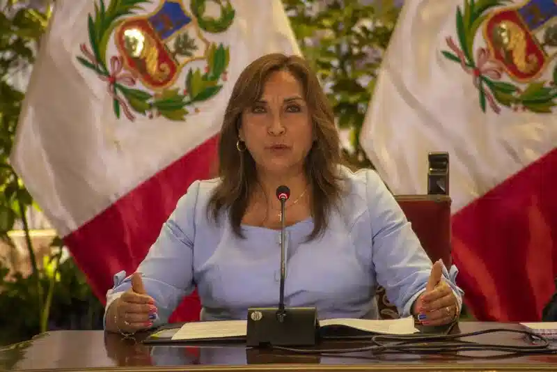 The Congress of Peru will consider a proposal to impeach Boluarte