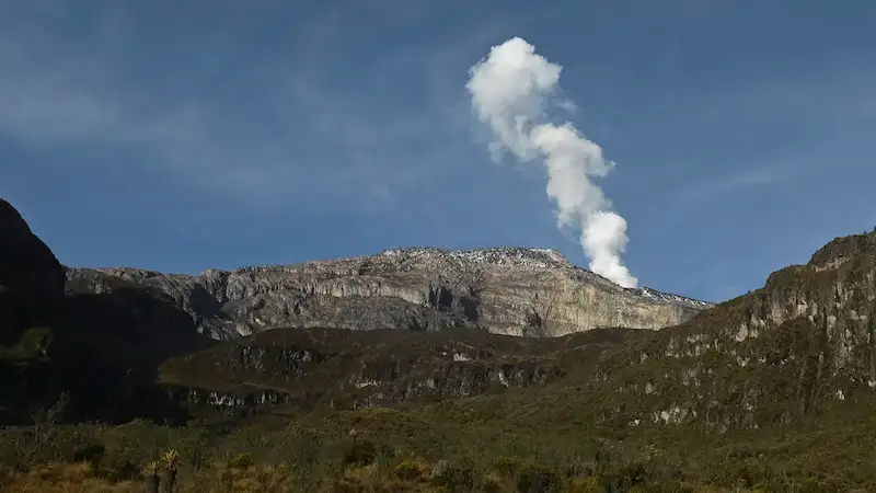Colombia volcano eruption likely to occur soon.