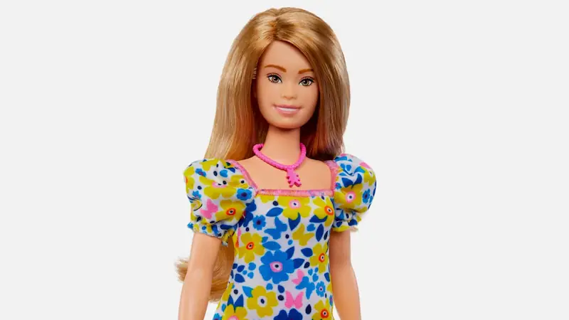 Mattel präsentiert die allererste Barbie-Puppe mit Darstellung des Down-Syndroms. 