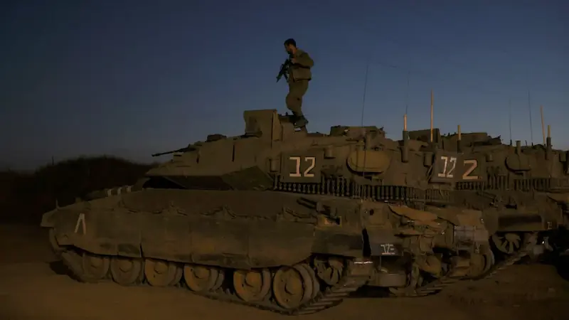 Israel conducts military strikes on Gaza Strip in retaliation to rocket attacks following the death of a hunger striker.