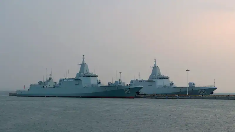 Amid rising tensions, Chinese navy vessels circle Japan ahead of G7 summit.