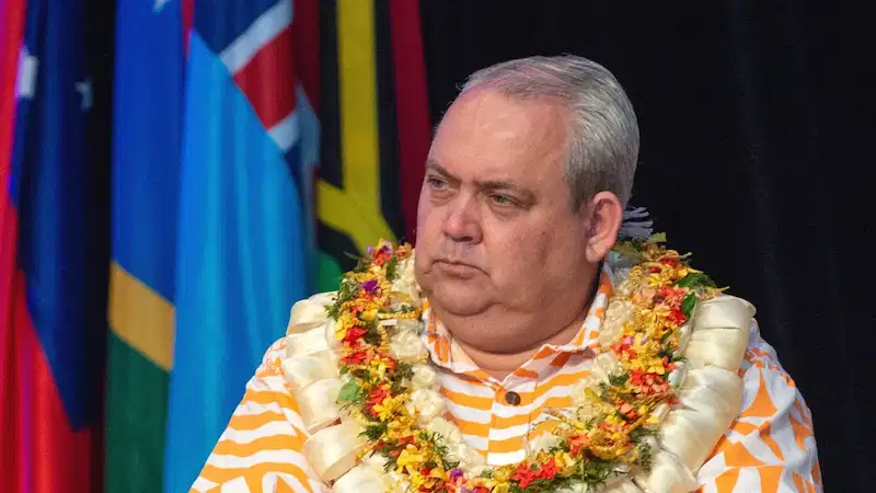 Papua New Guinea foreign minister steps down amid controversy over expensive travel for coronation.