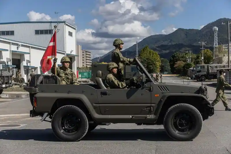 Fabrik in Hiroshima produziert Japans neue Militärmacht. 