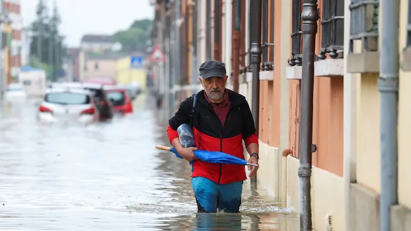 Climate crisis blamed for deadly floods in Italy, say scientists, calling them a "once in a century" event.