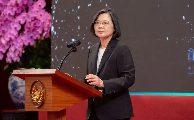 Il presidente di Taiwan rifiuta la guerra come soluzione tra le crescenti tensioni con la Cina. 