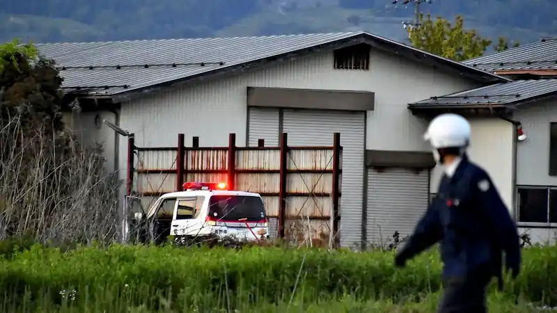 Suspect holed up in building following deadly shooting and stabbing rampage in Japan.