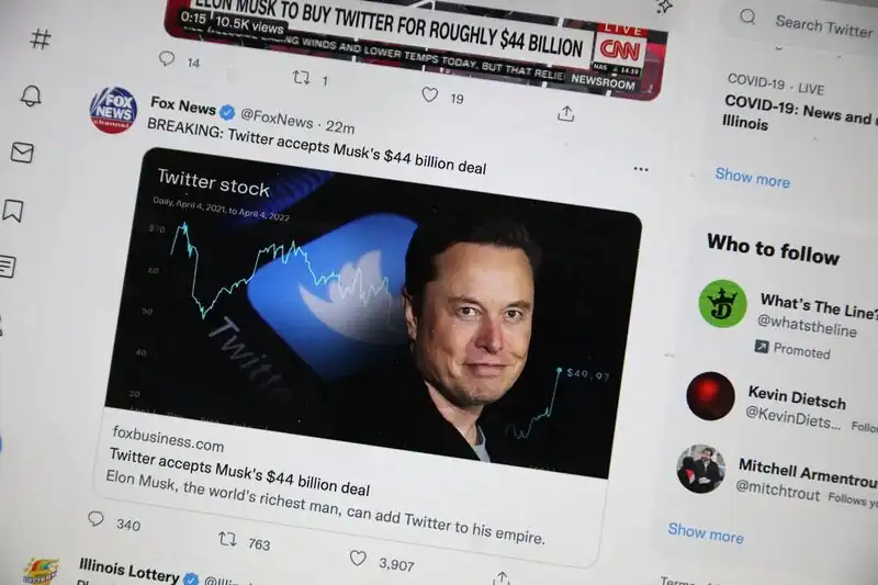 Raporty Fidelity Wartość Twittera spadła do 33% ceny zakupu Elona Muska. 