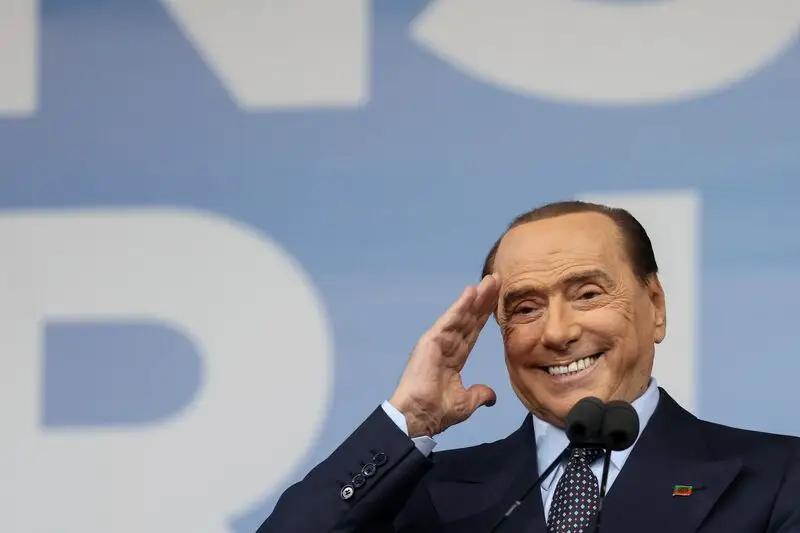 Ansa reports that Italy's ex-Prime Minister Berlusconi has been hospitalized once again.