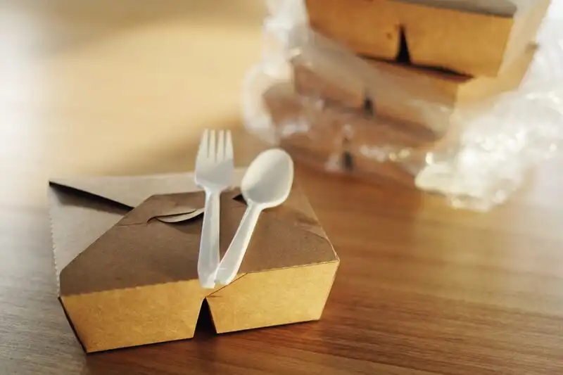 NYC imposes penalties for additional condiments and utensils in takeout packages.