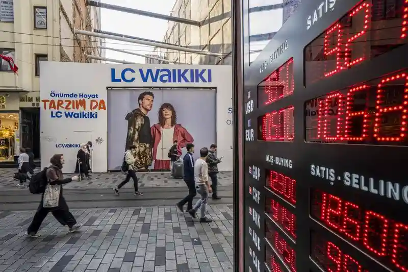 Türkiye Döviz Destek Planından Vazgeçerken Türk Lirası Düşüyor ve Bankalar Yükseliyor