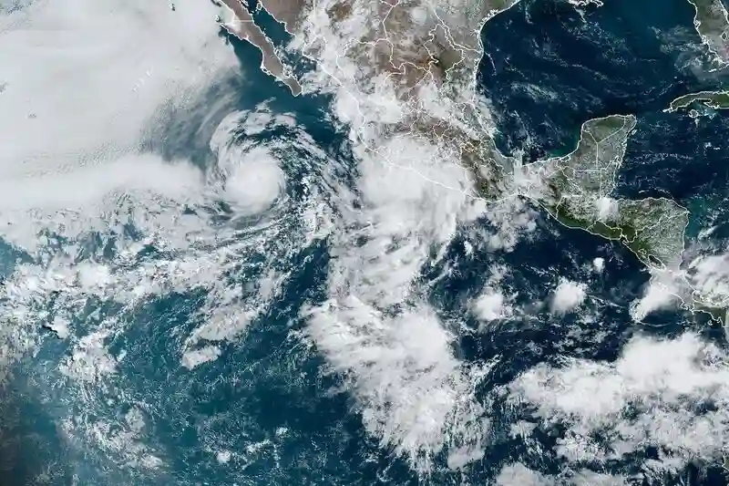 Hurricane Beatriz Grows in Intensity Along Mexico's Pacific Coast