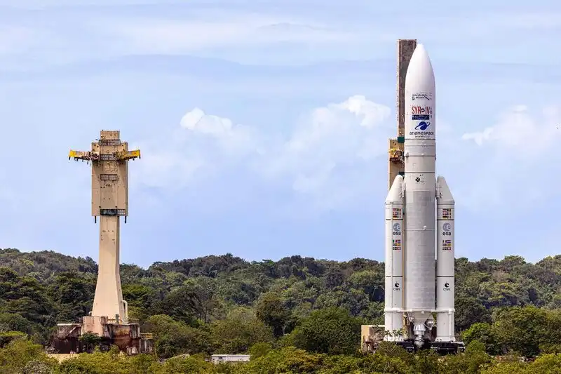 Arianespace's Last Ariane 5 Rocket Takes Off for its Final Space Mission.