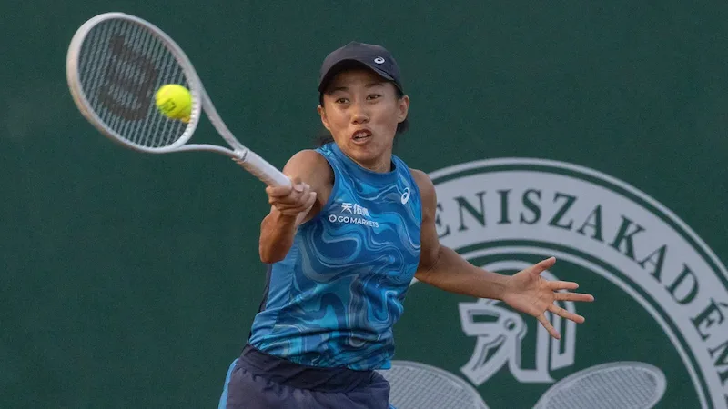 Il tennista dice addio in lacrime dopo la rimozione da parte dell'avversario del marchio del campo contestato