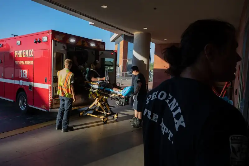 Record Breaking Heatwave Overwhelms Emergency Rooms in Southern US