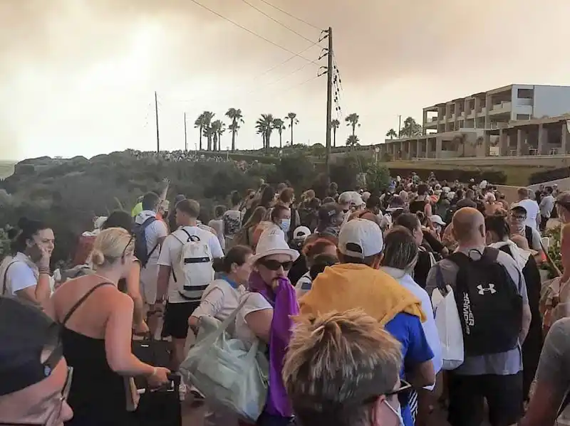 Greek Wildfires Lead to Forced Evacuation of 19,000 Residents on Rhodes Island