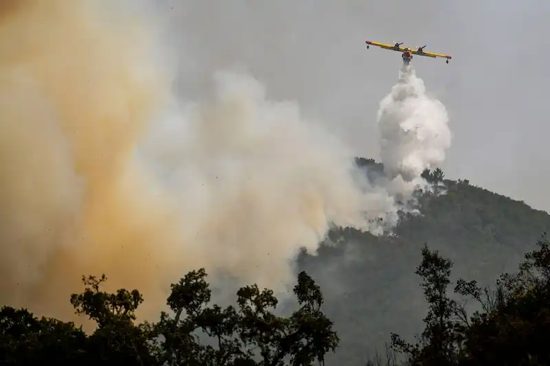 Portugal battles wildfires amid scorching heat and severe storms across Europe