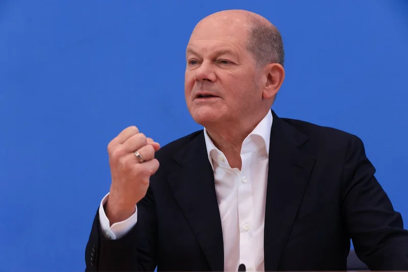 Scholz believes that investing in green technology will stimulate Germany's sluggish economy.