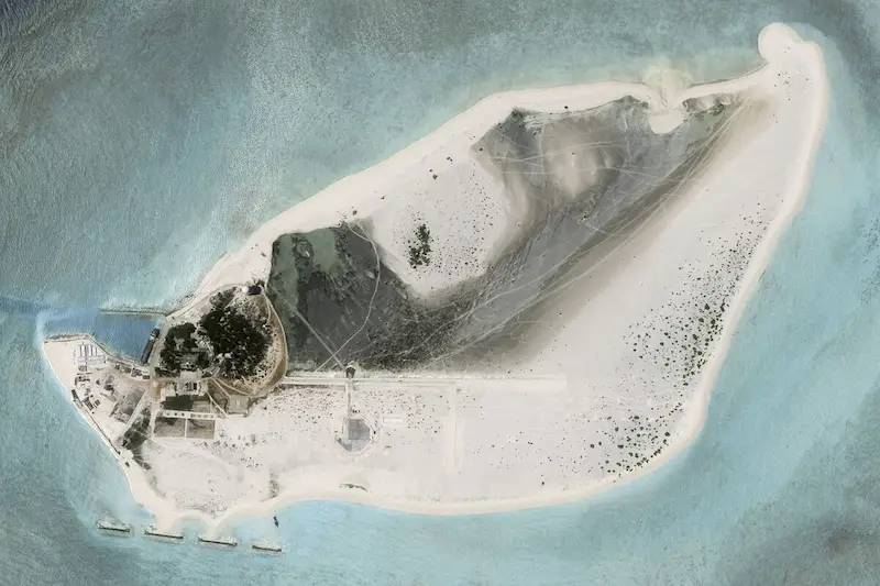 China reportedly constructing runway on disputed island, claims SCMP