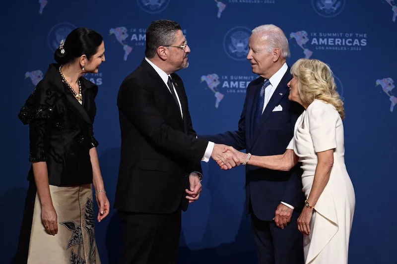 Biden receberá o presidente da Costa Rica para discussões sobre China e migração