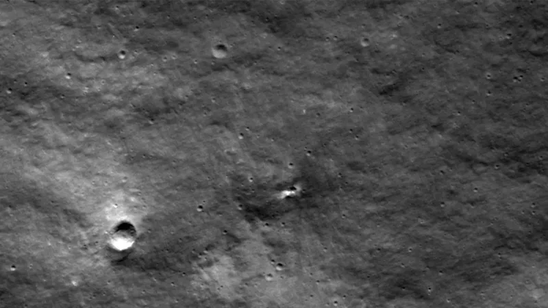 Newly Released Image Reveals Probable Lunar Crater Formation Resulting from Luna 25 Crash