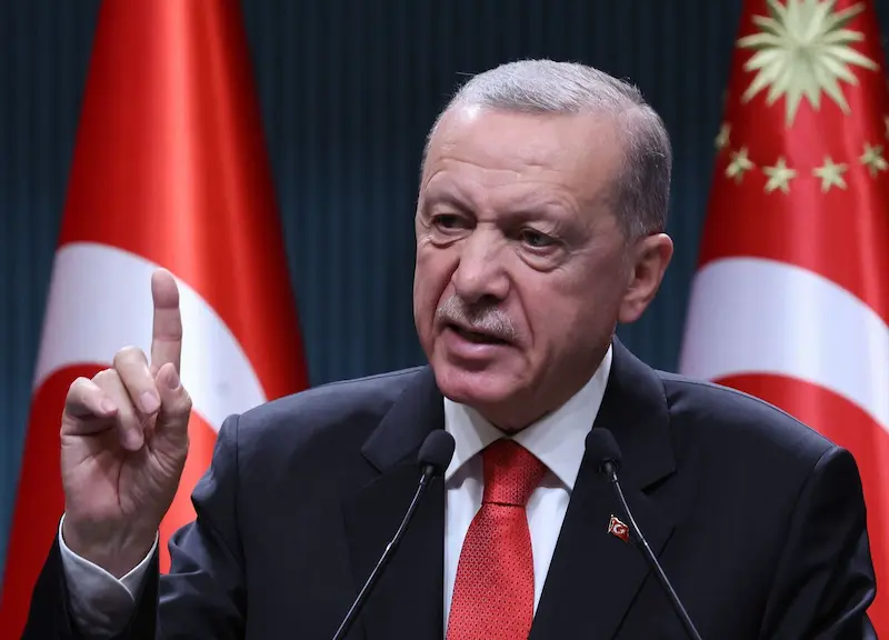 Erdogan เตือนถึงความแตกแยกที่อาจเกิดขึ้นระหว่างตุรกีและสหภาพยุโรปหลังจากรายงานที่สำคั