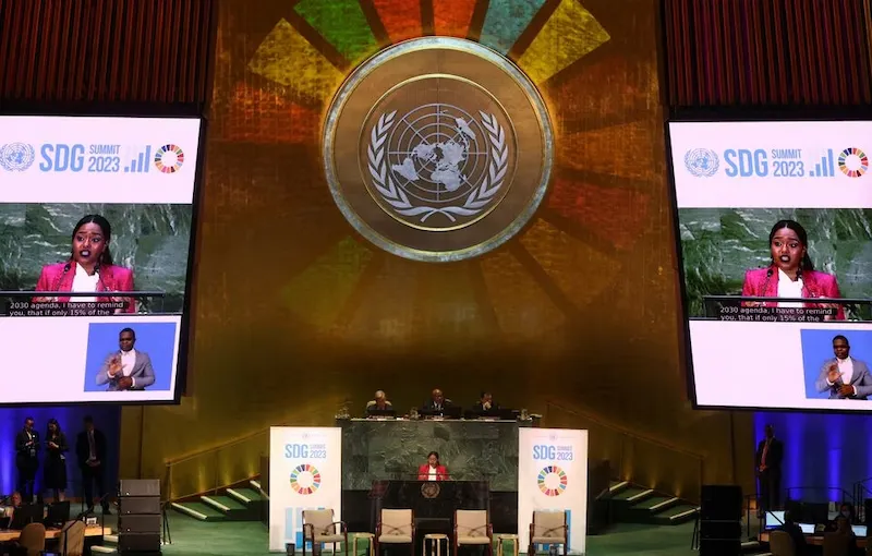 Climate change dominates discussions at UN as global temperatures break records.
