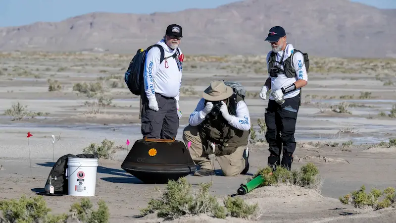 A highly anticipated asteroid sample has finally arrived on American soil.