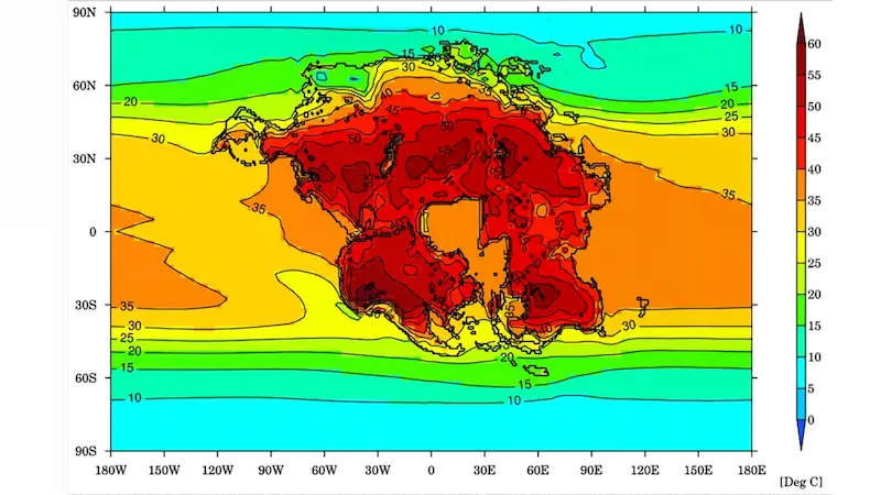 New supercontinent could spell disaster for humans, rendering Earth unsuitable for habitation.