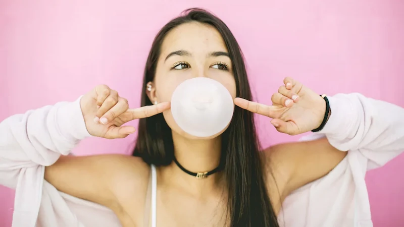 Does gum actually stay in the stomach for 7 years?