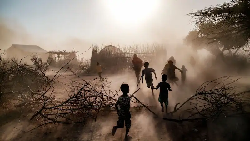 UNICEF-rapport: Door natuurrampen zijn in de afgelopen zes jaar dagelijks 20.000 kinderen ontheemd geraakt
