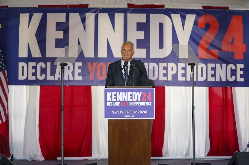 Robert F. Kennedy Jr. Erklärt die unabhängige Kandidatur für das Amt des Präsidenten