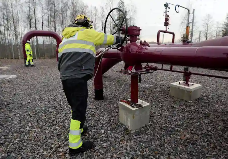 Mechanical Force Suspected as Cause for Pipeline Leak in Finland