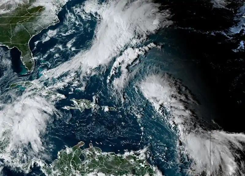 Tropical Storm Tammy Forms and Threatens Caribbean Islands