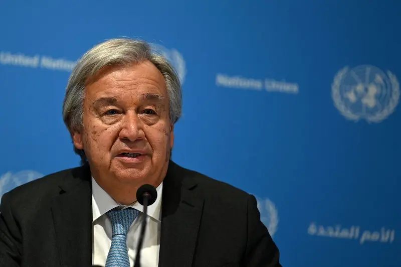 UN Chief Urges Immediate Ceasefire in Israel-Hamas Conflict