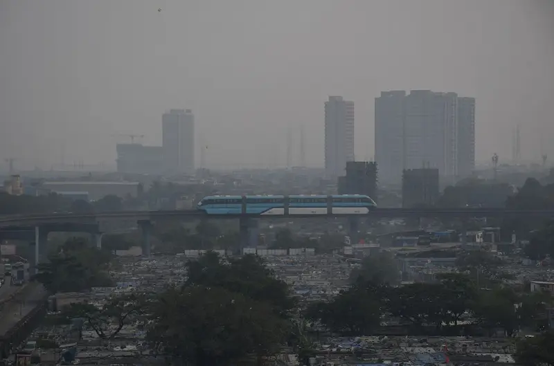 Mumbais giftige Luft entspricht der tödlichen Umweltverschmutzung in Neu-Delhi