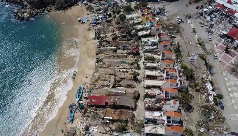 Il Messico invia forze e assistenza ad Acapulco in mezzo alle crescenti vittime degli uragani. 