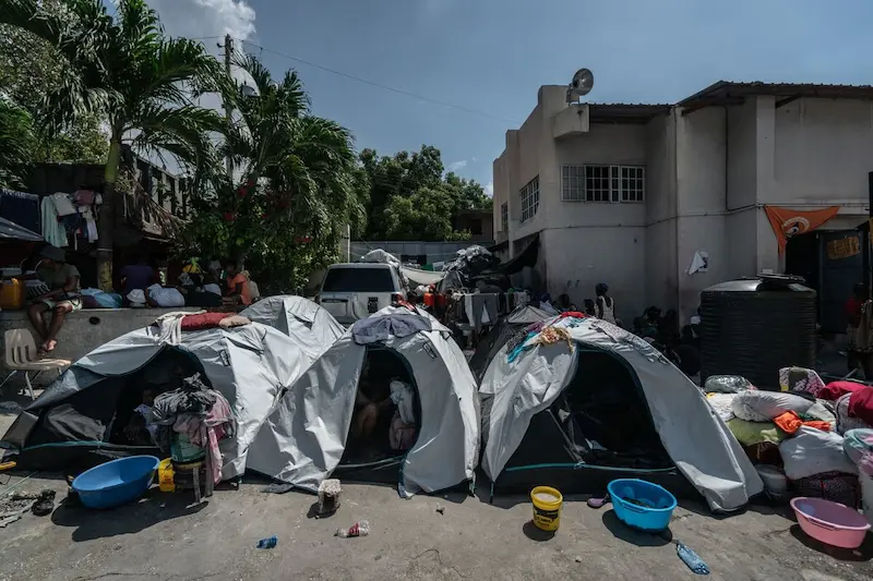 Haiti faces hunger and displacement crisis as intervention plan lags.