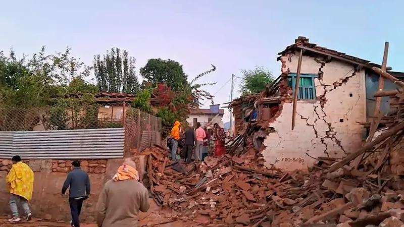 Devastating earthquake in Nepal claims 157 lives and leads to widespread destruction