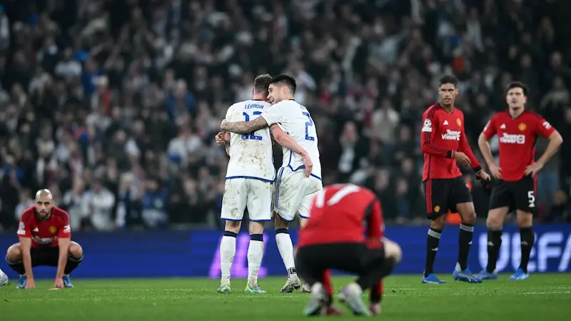 โคเปนเฮเกนช็อคแมนเชสเตอร์ยูไนเต็ดด้วยความปั่นป่วนแชมเปี้ยนส์ลีก 7 ประตูอันน่าตื่นเต้น 