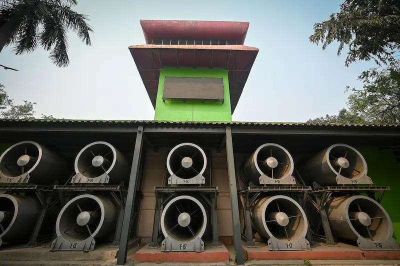 La lotta dell'India contro l'inquinamento atmosferico: svelare il potenziale delle torri di smog. 