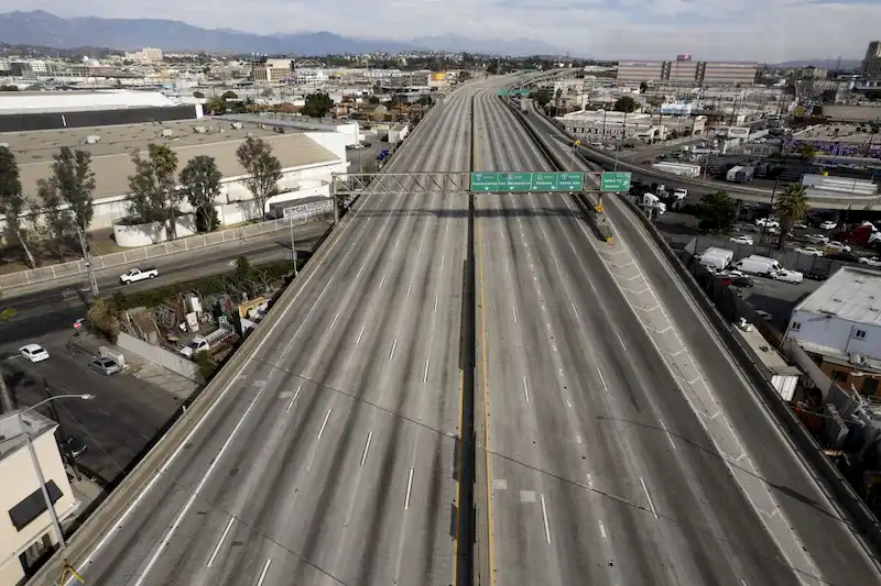 Fire-damaged LA Freeway Set to Reopen Sunday Night, Confirms Newsom