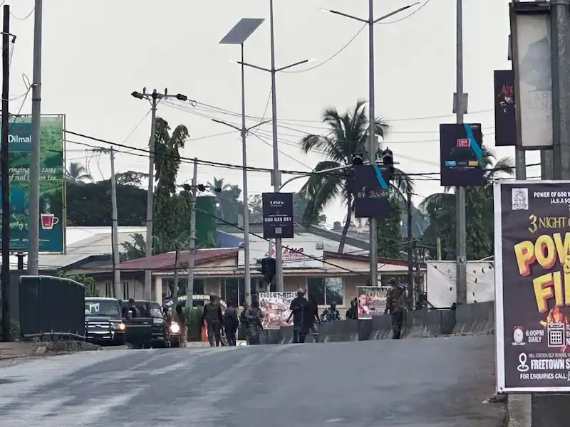 Renegade soldiers' attack on Freetown barracks foiled, Sierra Leone emerges victorious.