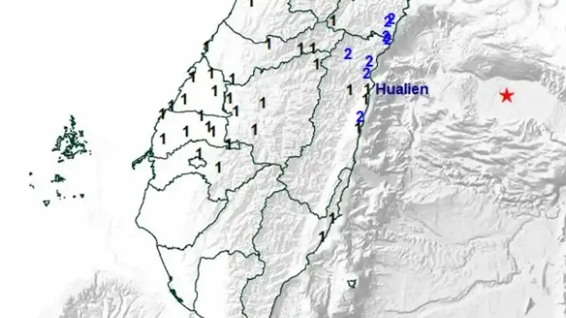Offshore earthquake shakes Taiwan, minimal damage reported