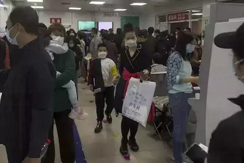 China issues respiratory illness warning following pneumonia outbreak in children.