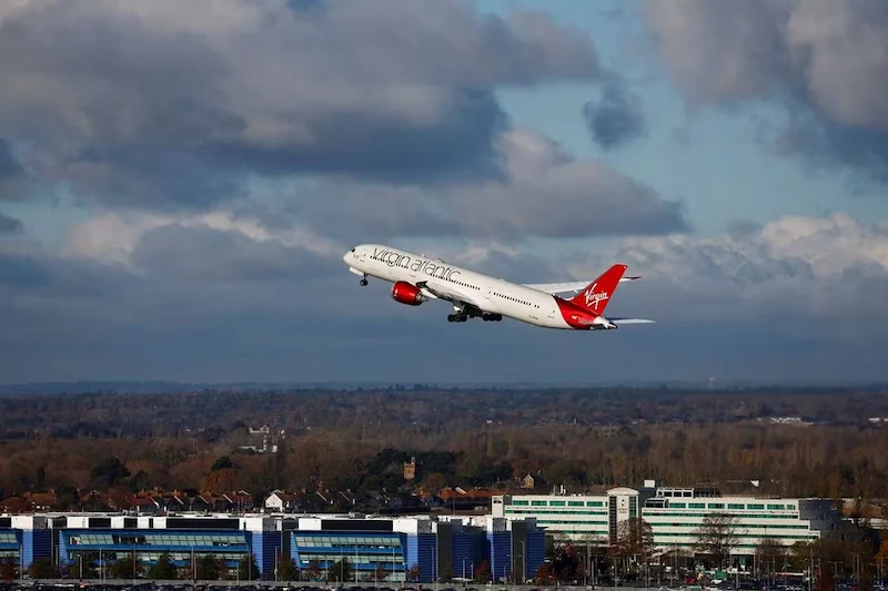 Il primo volo transatlantico della Virgin Atlantic dimostra il potenziale del carburante sostenibile per l'aviazione