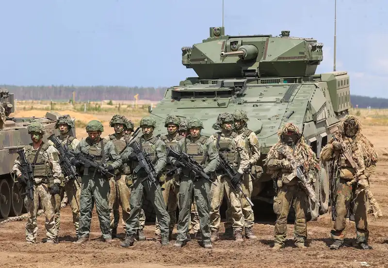 Germany and Lithuania Develop Joint Plan to Strengthen NATO Flank