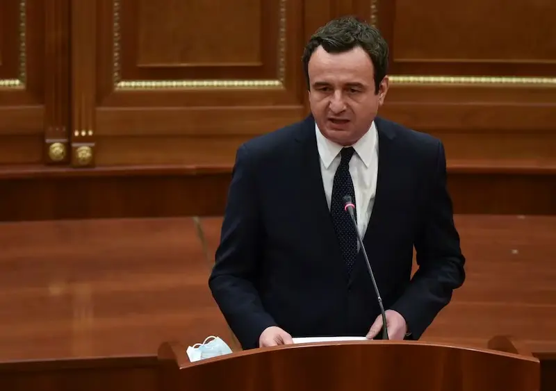 Der Premierminister des Kosovo wirft Serbien vor, bewaffnete Männer für neue Angriffe auszubilden
