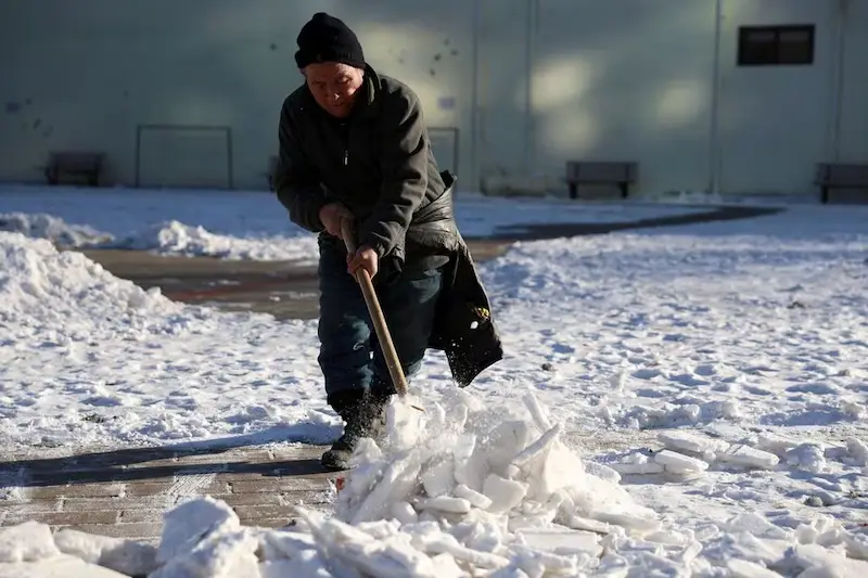 Beijing Smashes 70-Year Cold-Weather Record