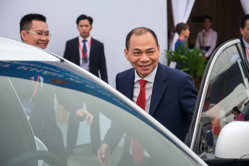 Vuong, Founder of VinFast's Parent Company, Takes on Role of CEO